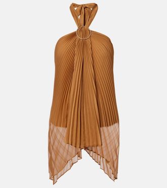 Max Mara Valzer pleated top