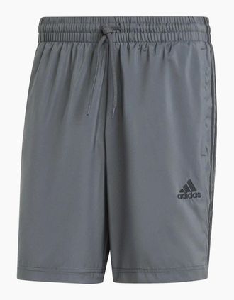 adidas Mens Essentials 3 Stripes Shorts - Grey - Size: 37/36/32