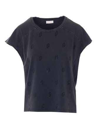 Liu Jo T-shirt girocollo - Nero