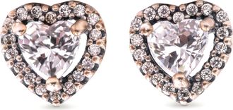 Pandora Elevated Heart Stud Earrings