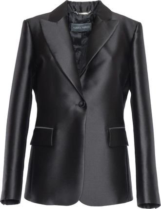 Alberta Ferretti Giacca - Dames - Blazers - Zwart - L - Jassen