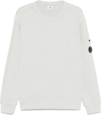 C.P. Company Grijze Sweater - Heren - Sweatshirts - Grijs - M - Katoen - Hoodies & sweatvesten