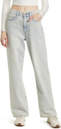 Rag & Bone Logan Wide Leg Jeans in Icefall at Nordstrom Rack, Size 29
