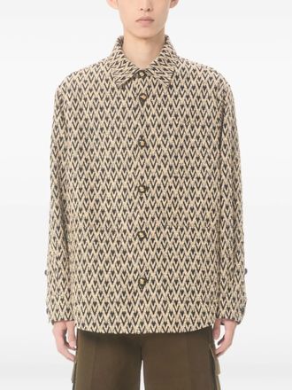 Valentino Garavani Giacca-camicia con bottoni - Toni neutri