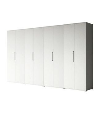 OEM Armadio Multiuso 8 Ante Bianco 320x52x207 Cm