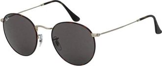 Ray-Ban Ronde Metalen Zonnebril - unisex - Accessoires - Bruin - Maat: 53 MM