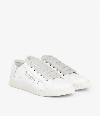 Pedro Garcia sneaker in white leather | Perry| Essentials