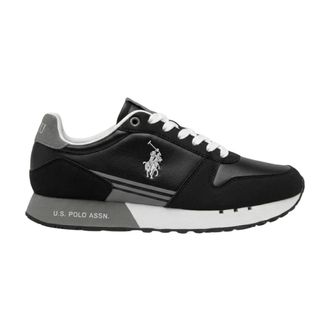 U.S.Polo Association U.S. Polo Assn. - H-Deni 003 Sneakers - Shoes - Hombre - Negro - 45 EU