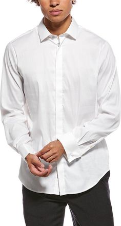 Rag & Bone Rag & Bone Patrick Poplin Tuxedo Shirt