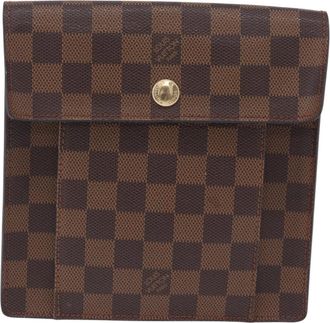 Louis Vuitton Pimlico Damier Brown Canvas Handbag (Pre-Owned)