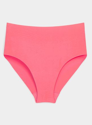 Miiyu Womens Laser-cut high-waist cheeky panty Recycled nylon