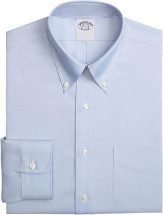 Brooks Brothers Camicia con taschino - Blu