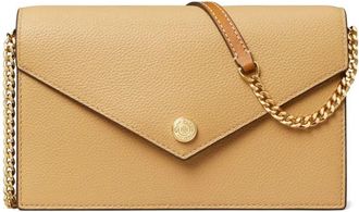 Tory Burch Portafoglio a busta con catena - Marrone