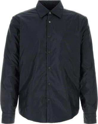 HUGO BOSS Midnight Blue Polyester Luke Shirt