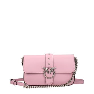 Pinko Pinko Amore Donnas Borse a tracolla in pelle rosa