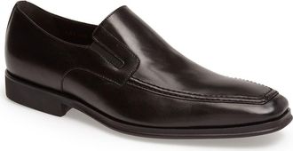 Bruno Magli Raging Loafer in Bk Leather at Nordstrom, Size 10.5