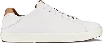 Olukai MenS Lae Ahi Li Ili Sneaker In White