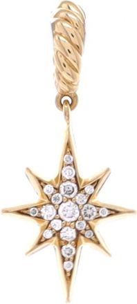 David Yurman North Star Amulet Pendant Pendant & Charms 18K Yellow Gold with Diamonds