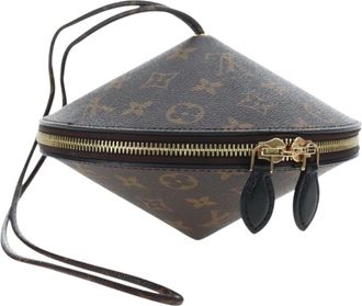 Louis Vuitton Toupie Monogram Canvas Brown Canvas Handbag (Pre-Owned)