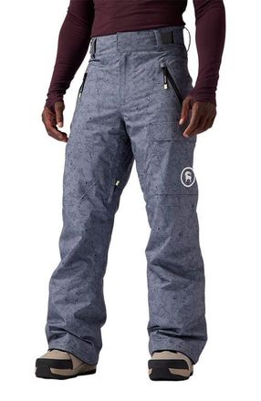 Backcountry Crestcruiser Insulated Pant - Mens in Turbulence Zastrugi Print at Nordstrom, Size Xx-Large