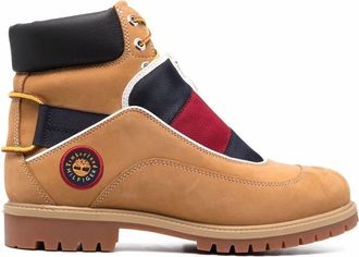 Timberland Low-Top Sneaker - Tommy Hilfiger X Remix Ek+ 6 Boots - Gr. 38 (EU) - in Braun - für Damen
