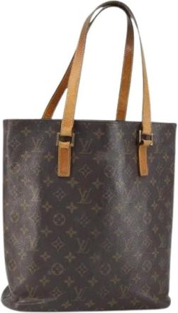 Louis Vuitton Pre-owned Tote Bags, female, Brown, Size: ONE SIZE Pre-owned Vintage Canvas Tote Bag