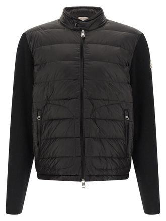 Moncler Wattierte Strickjacke