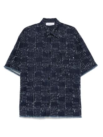 Études Studio short-sleeves shirt - Blue