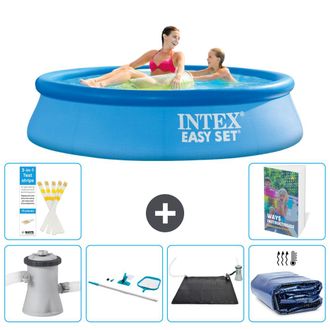 Intex Piscina Easy Set Redonda - 244x61 Cm - 7-piezas S235