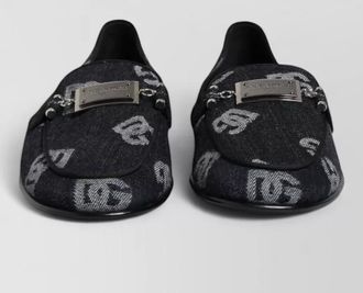 Dolce & Gabbana logo-print loafers