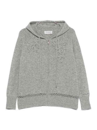 Ermanno Scervino Wool And Cashmere Hoodie