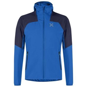 Montura Rise Hooded Jacket Softshelljacke f&uuml;r Herren | blau
