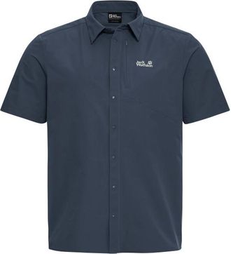 Jack Wolfskin Prelight Suncool Shirt Hemd f&uuml;r Herren | blau