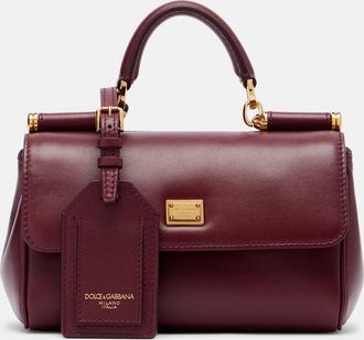Dolce & Gabbana My Sicily leather tote bag