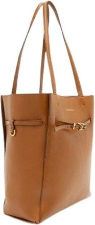 Givenchy Pre-owned Tote Bags, female, Brown, Size: ONE SIZE Pre-owned Leather Shoulder Tote Bag