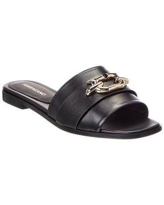 Ferragamo Priscilla Leather Sandal