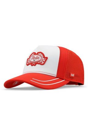 Melin Odysea MPH Pit Crew Hydro Snapback Ball Cap in Red Alert at Nordstrom, Size X-Large