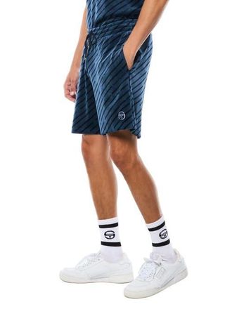 Sergio Tacchini Obliquo Velour Short in Key Largo at Nordstrom, Size Xxx-Large