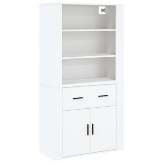 Berkfield Home Highboard White Engineered Wood