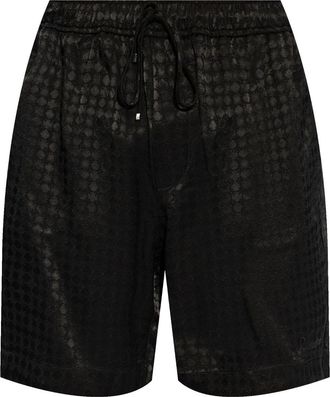 Amiri jacquard shorts - Black