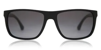 Emporio Armani EA4033 Polarized 5229T3 Mens Sunglasses Black Size 56