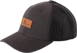 Quiksilver Trucker Cap QUIKSILVER Down Thech, Herren, schwarz, Kunstfaser, Caps Trucker Cap