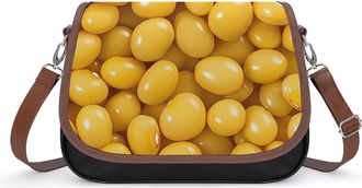 Generic Soybeans Small Womens Crossbody Bags Shoulder Handbag with Adjustable Strap for Travel