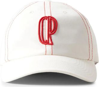 Claudie Pierlot Hoed met geborduurd logo - Wit