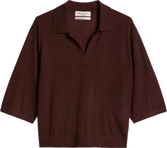 Marc O'Polo Maglia Polo - - Tops - Donna - Rosso - XL