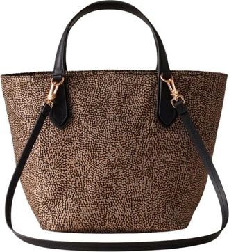 Borbonese B-Escape Borsa Shopping S - Bags - Mujer - Marr&oacute;n - ONE SIZE