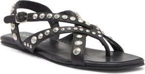Jeffrey Campbell Xanthe Slingback Sandal in Black Combo at Nordstrom Rack, Size 8