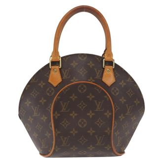 Louis Vuitton Ellipse Bag Monogram Canvas Brown Canvas Handbag (Pre-Owned)