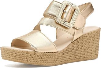 Gabor Gabor 84.771 Womens Dress Sandals Champagne : UK 7.5 (US Womens 10) B - Medium, Leather