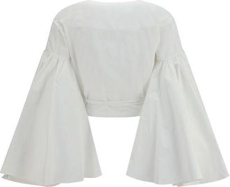 Jacquemus Womens White Cotton Shirt